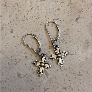James Avery Cross Earrings